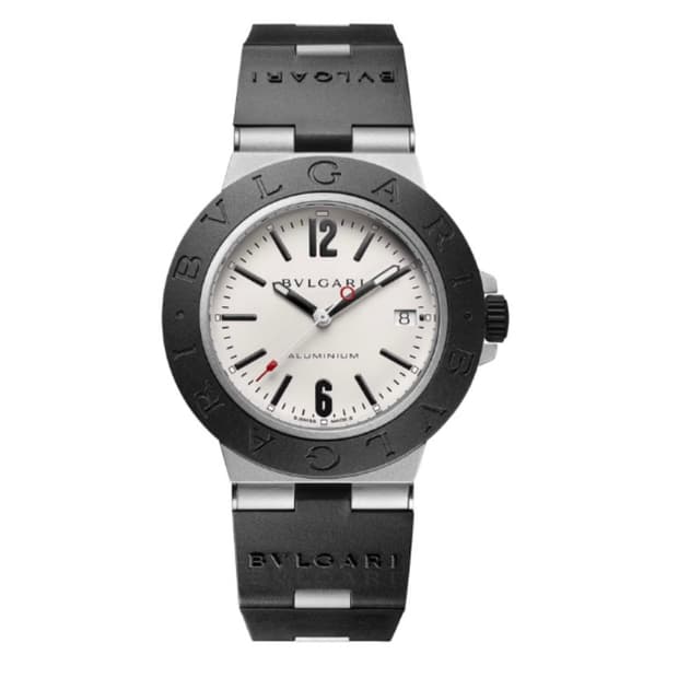불가리 불가리 알루미늄 워치 시계 알루미늄,그레이 다이얼