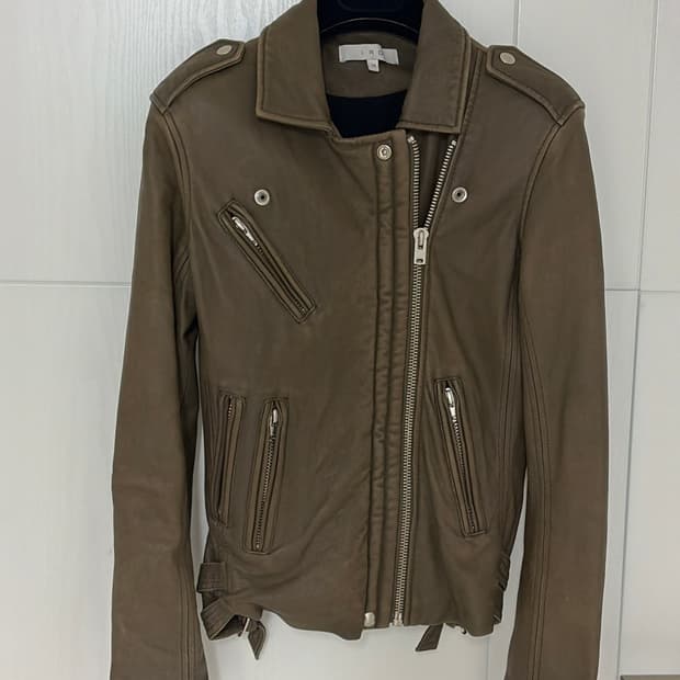 IRO 가죽 양라이더 자켓 44,55 정품