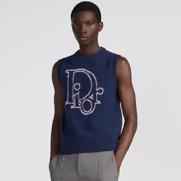 디올 자수로고 캐시미어&모헤어 베스트