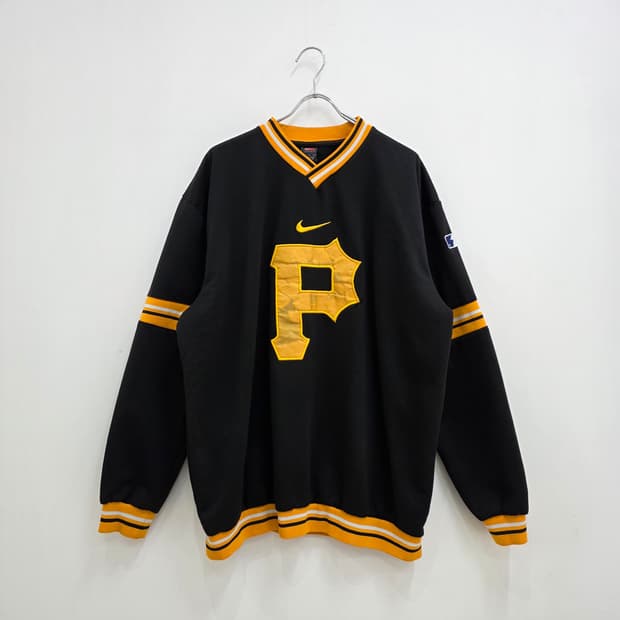 빈티지 나이키 MLB 피츠버그 파이리츠 풀오버 기모 맨투맨