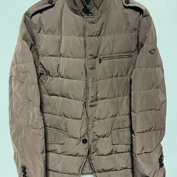 헨리코튼 브라운 패딩 자켓