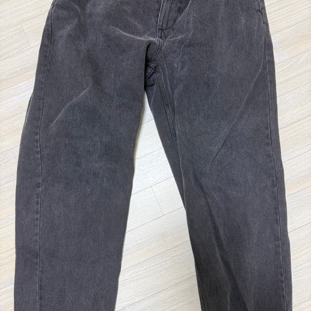 오베이 블랙데님팬츠