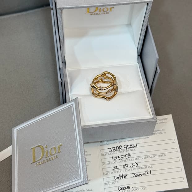 디올 브아드로즈 링 다이아 반지 