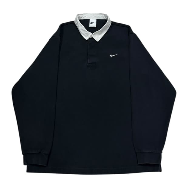 나이키 솔로 스우시 럭비 카라티 블랙 2XL