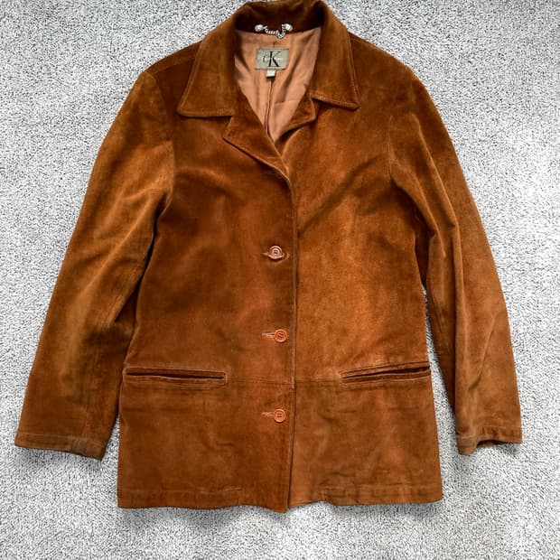 (30% OFF) CK 캘빈클라인 이태리 스웨이드 자켓
