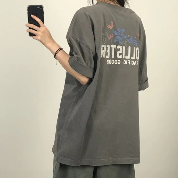Hollister Washed Boxy Tee