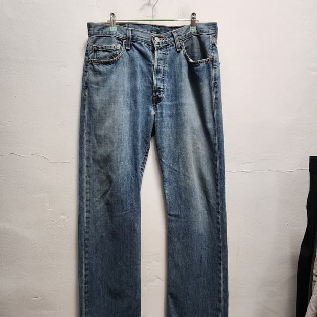 리바이스 올드스쿨 501 청바지 