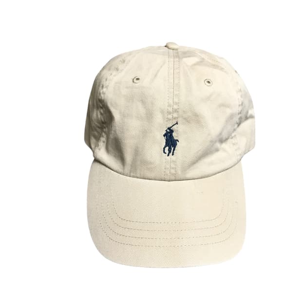 폴로 큐알 베이지 신형라인 볼캡