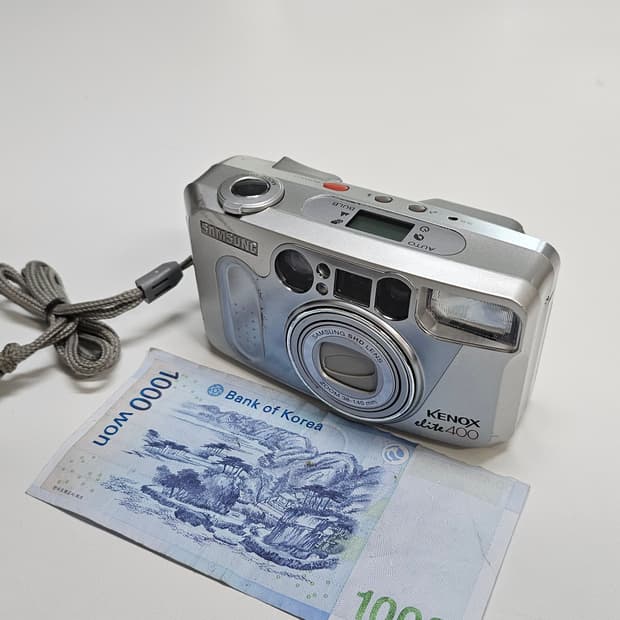 작례O 하이엔드 삼성 케녹스 엘리트 400 필름카메라 빈티지 필카