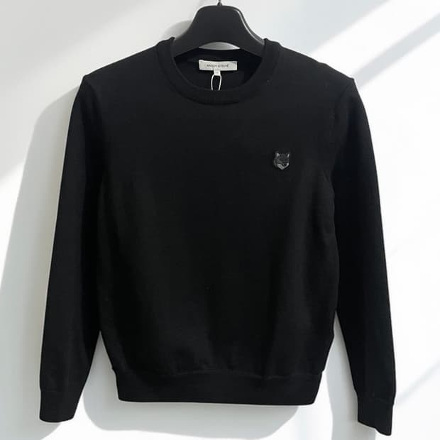 메종 키츠네 울 니트 스웨터