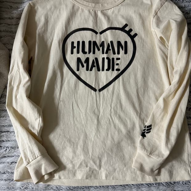 휴먼메이드 롱슬리브 -L 색상 옐로우