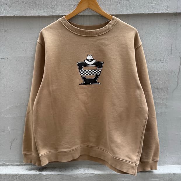 9/00s 스투시 레이스 로고 맨투맨