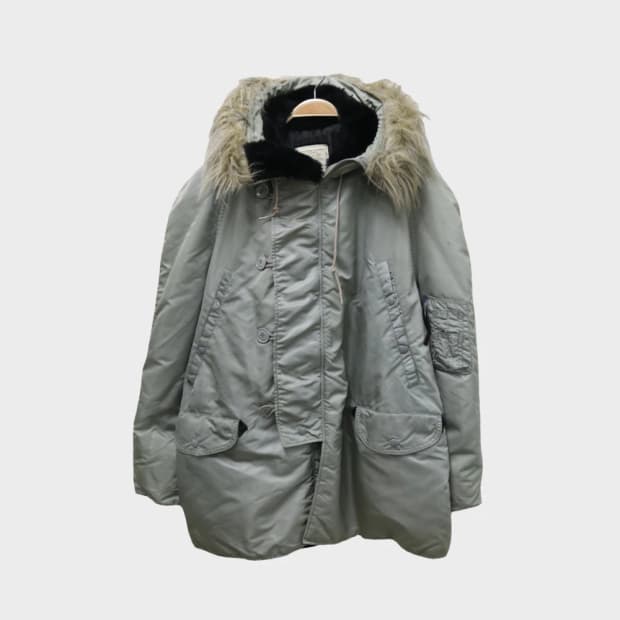 알파 인더스트리 하이넥 야상 자켓 63727