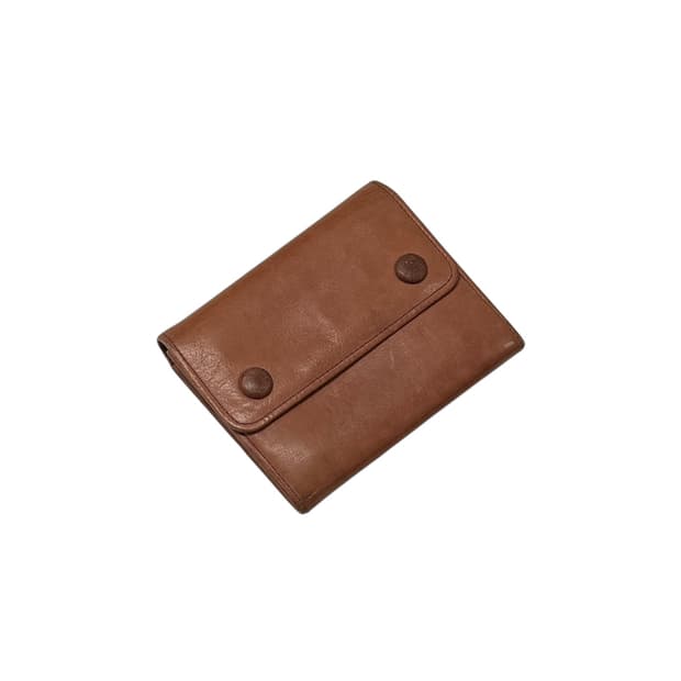 Margaret Howell leather half wallet