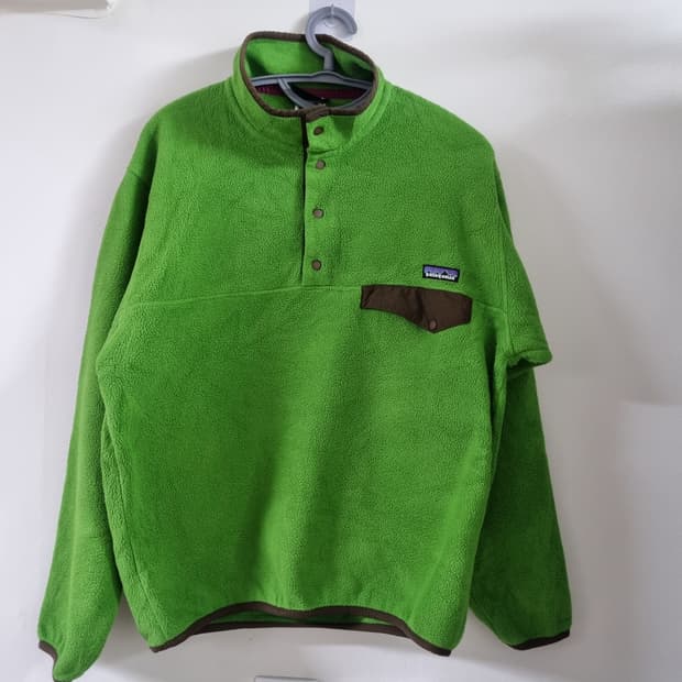 파타고니아 신칠라 그린 브라운 s