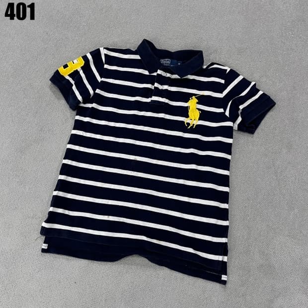폴로 스트라이프 반팔티