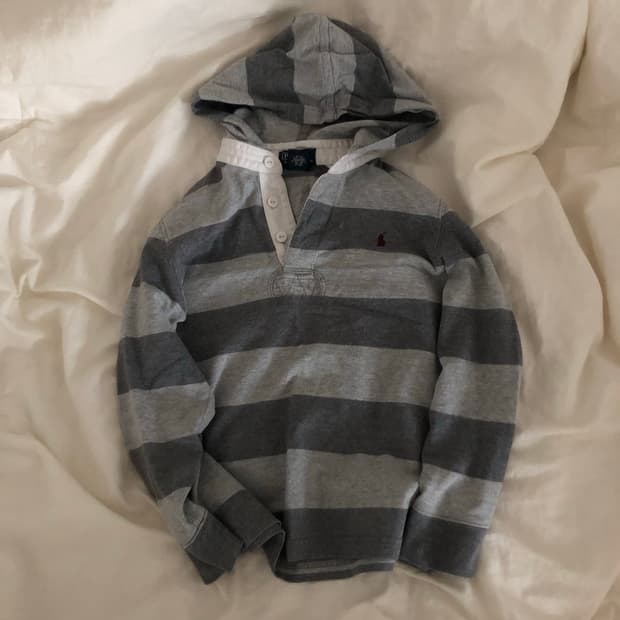 폴로 스트라이프 키즈티 