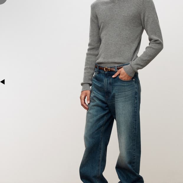 토니웩 스트레이트 데님 미드블루 M(30)