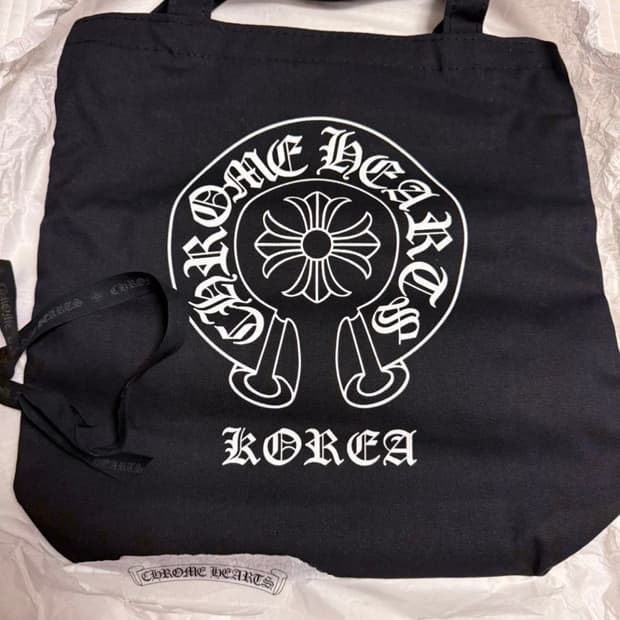 크롬하츠 블랙 토트백 에코백 새상품