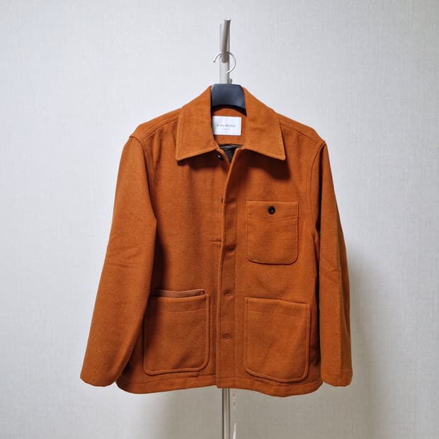 마인드브릿지 오렌지 겨울 프렌치워크 자켓 (105추천)