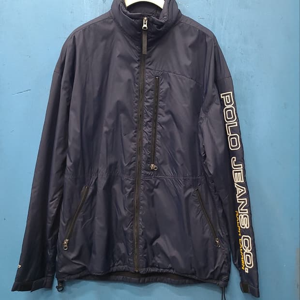 오버핏 폴로랄프로렌 바람막이후리스 윈드브레이커