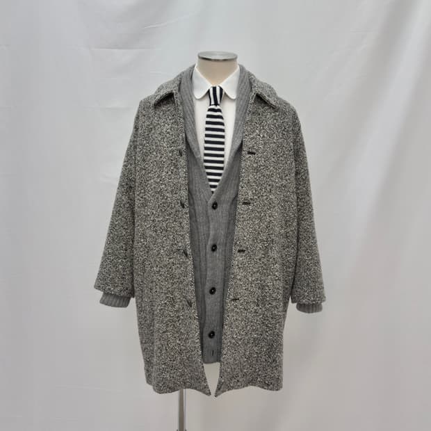 파코 라반 도네갈 트위드 싱글 코트