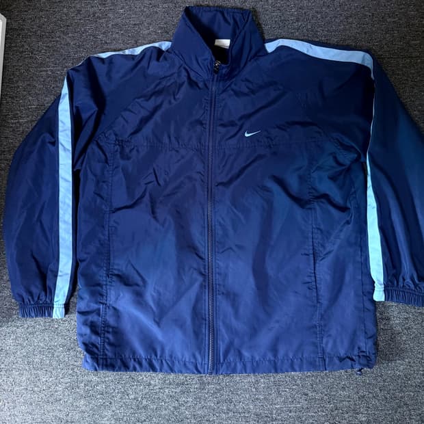 Nike 나이키 빈티지 올드스쿨 사이드라인 바람막이