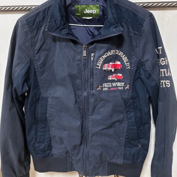 지프 빈티지•Y2k 자수 집업