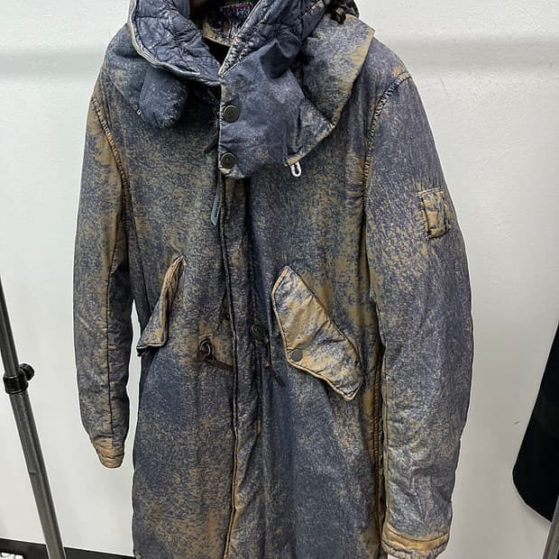 95-100) 그런지존오케스트라 가먼트다잉 야상패딩 