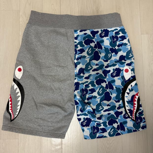 베이프 abc 샤크 쇼츠반바지 xl 판매합니다
