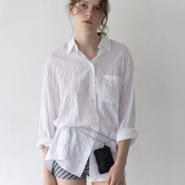 헤이그 haag 빈티지 오버셔츠 / 새상품