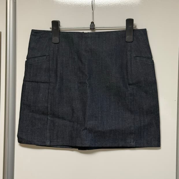 MM6 데님 스커트