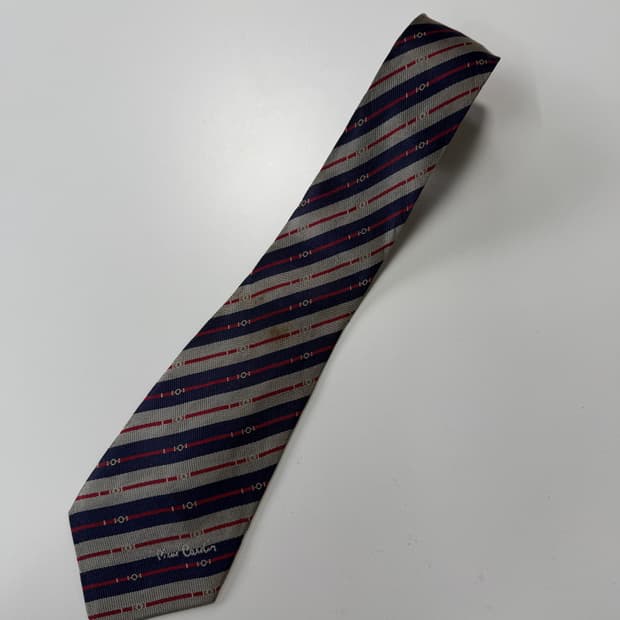 피에르가르뎅(Pierre cardin) 실크 넥타이 8cm