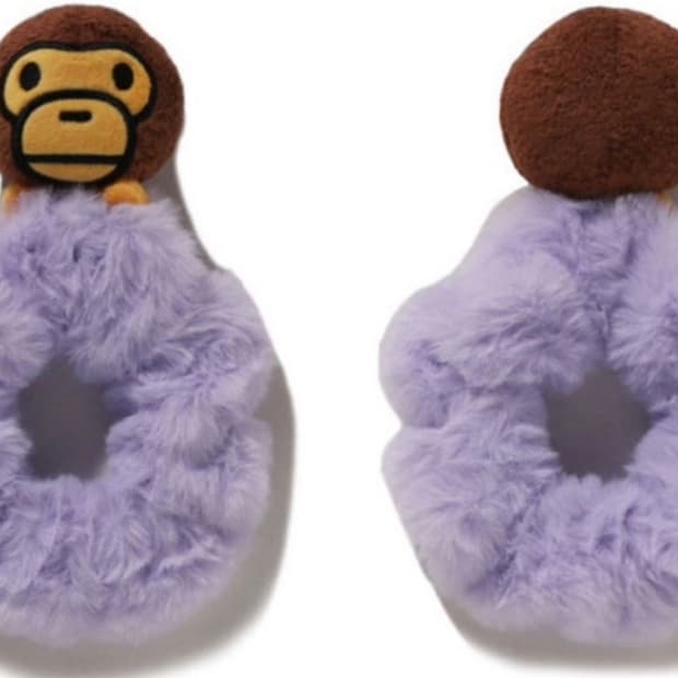 (새상품) 베이프 헤어 곱창 머리끈