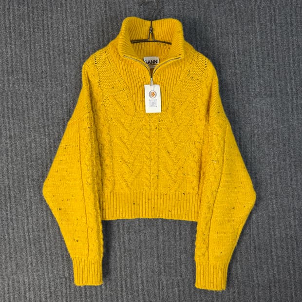 가니 / GANNI 터틀넥 스웨터