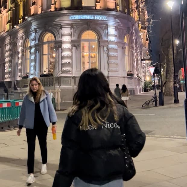 [문가영 착용] 닉앤니콜 패딩 블랙