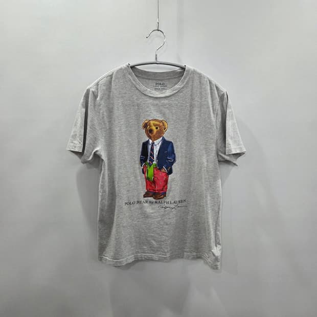 폴로랄프로렌 키즈 폴로베어 프린팅 티셔츠 M/10/12