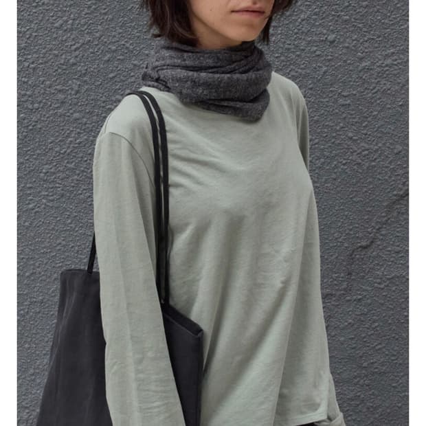 머듈 스카프 그레이 