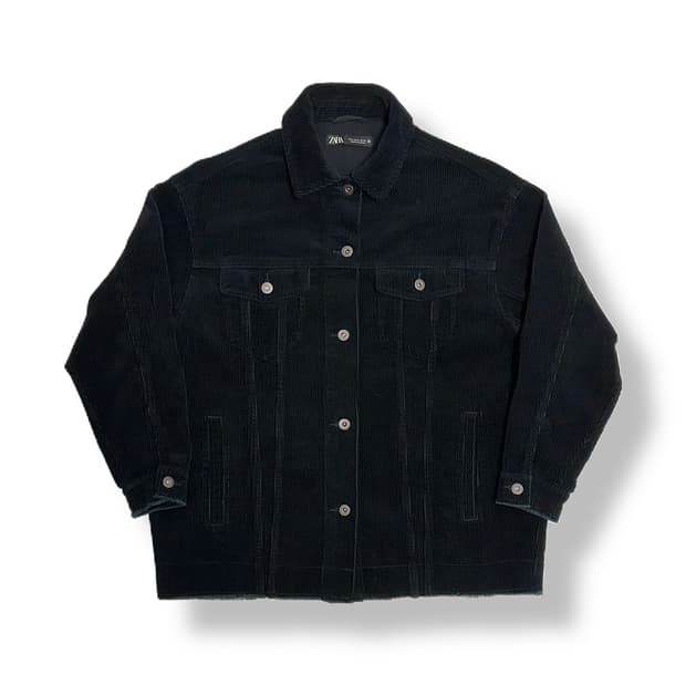 자라 ZARA 코듀로이 트러커 자켓