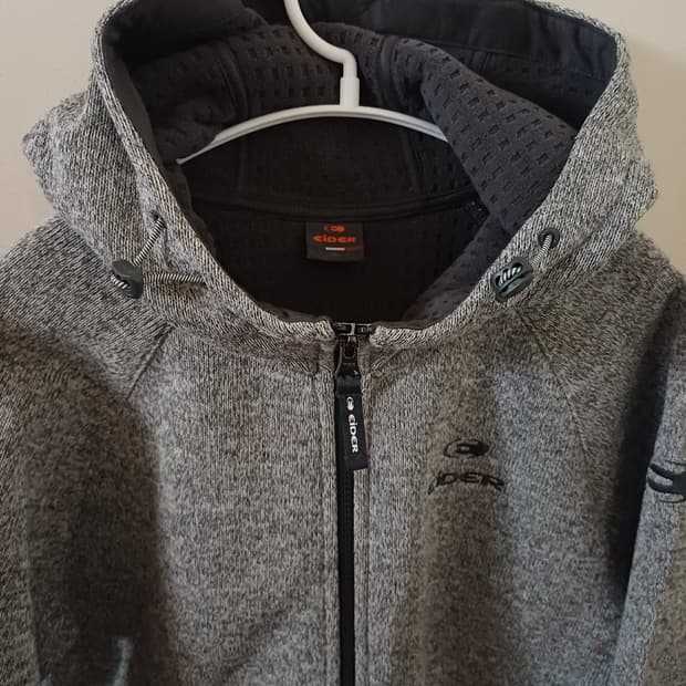 아이더 남성 플리스 후드 집업 자켓 