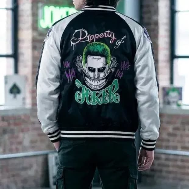 스카잔 다크 조커 유니섹스 DC 배트맨 95 자켓 재킷