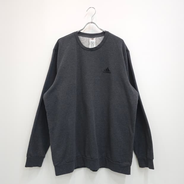 아디다스 진그레이 맨투맨 기모 스웻셔츠