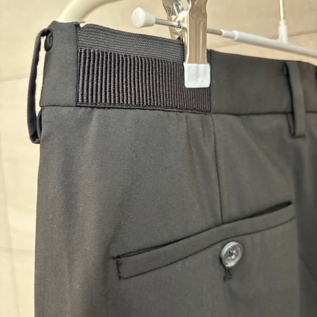 폴햄 블랙 슬랙스 바지