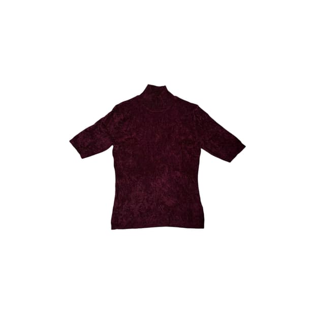 00s gerard darel 셔닐텍스처 모크넥 니트