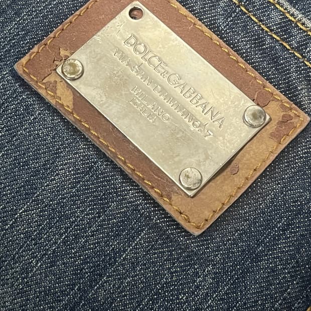 돌체앤가바나 14클래식 플레이트 데님 50 (32-34)