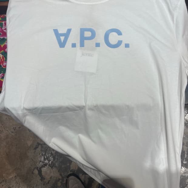 APC grand VPC 티셔츠 블랑 블루