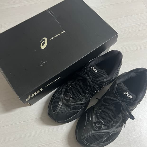 아식스 키코 젤코리카 블랙 270