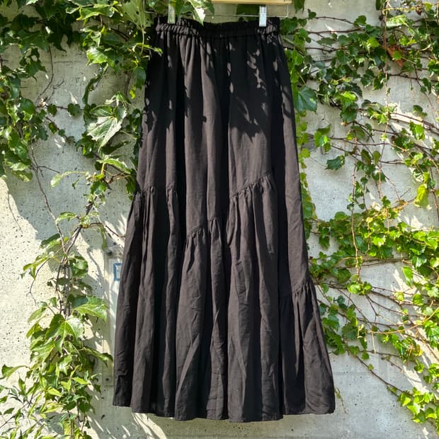 Black Long Skirt