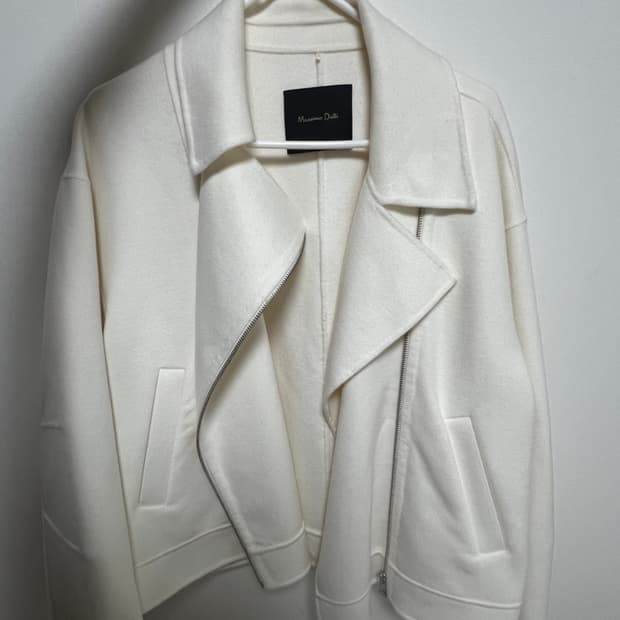Massimo Dutti 아이보리 자켓 