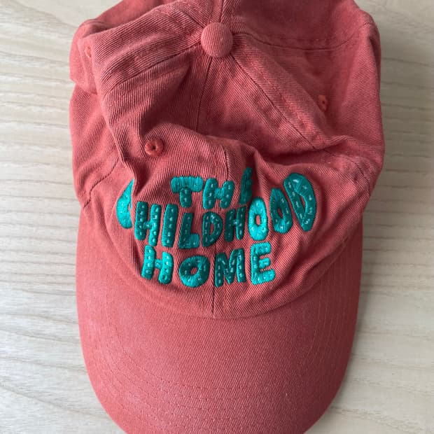 The childhood home 더차일드후드홈 딥오렌지 볼캡